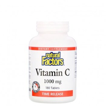 Natural Factors C-Vitamiin Time Release 1000mg 180tk